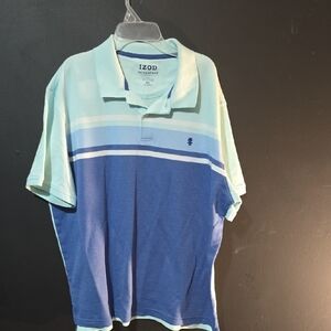 IZOD Men's Blue Polo Shirt